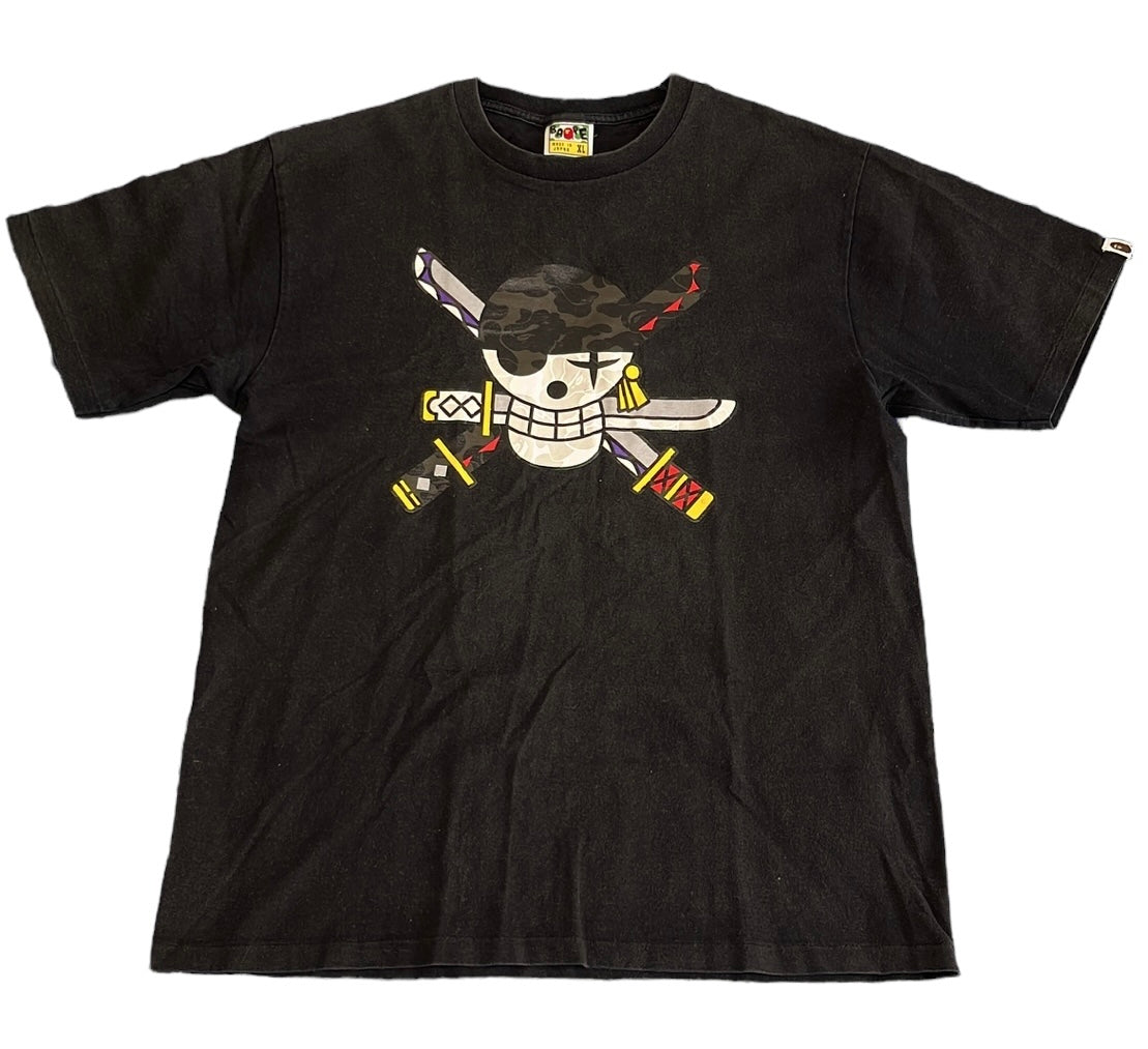 2012 Bape x one piece tee (Medium)