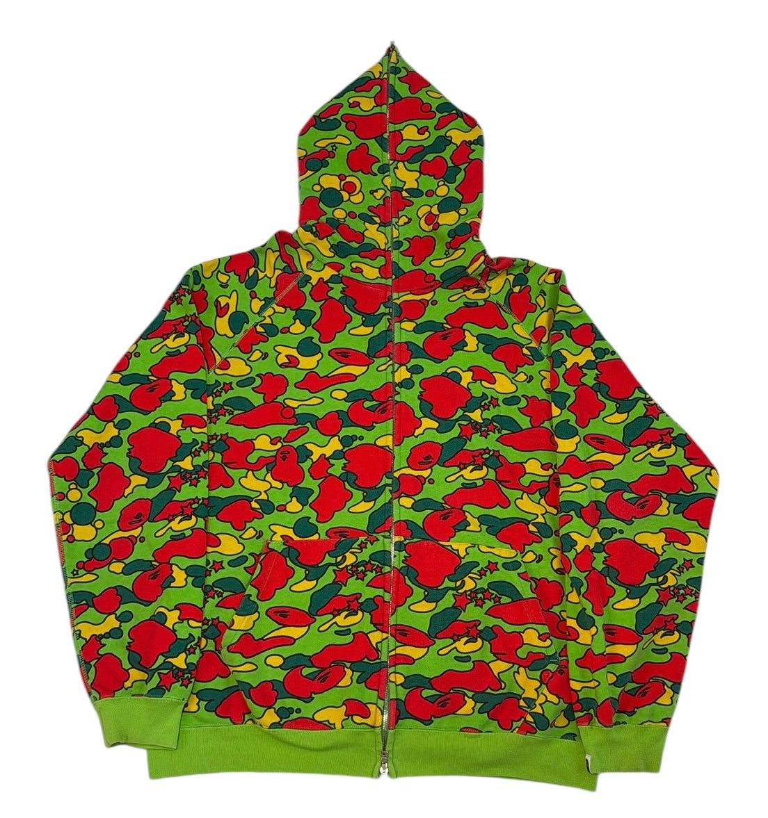 2005 Bape psyche camo hoodie (XL)