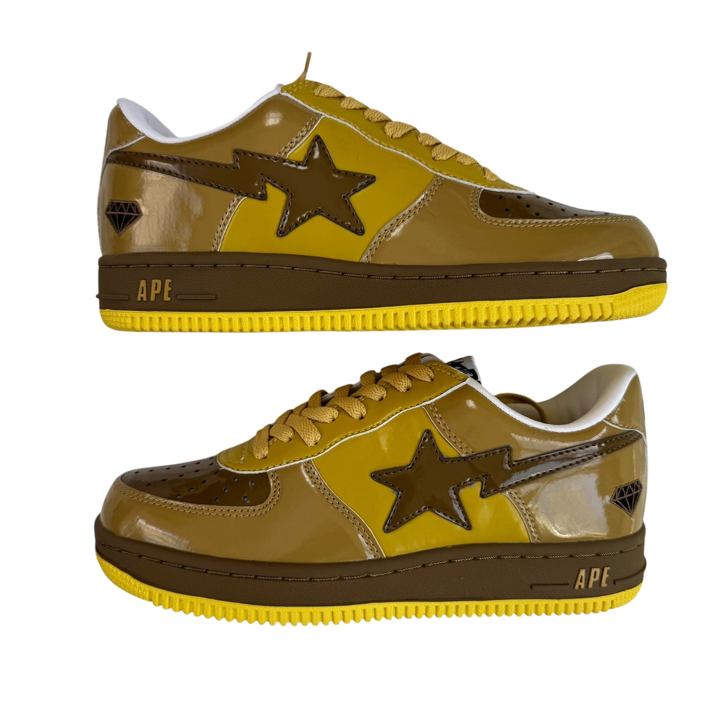 2008 Bape goldmember exclusive Bapesta (8.5)