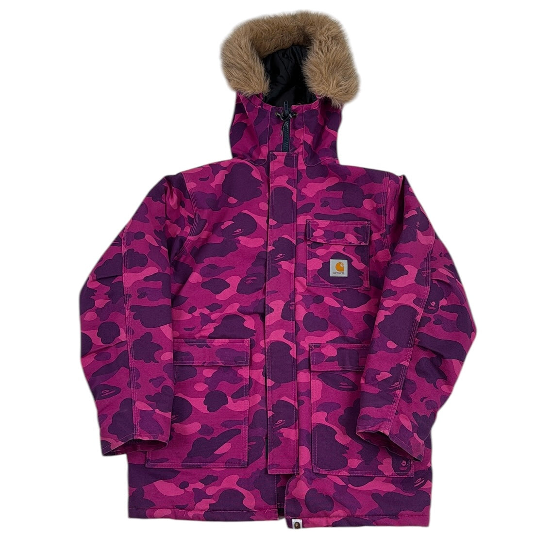 2005 Bape x Carhartt purple camo jacket (Medium)