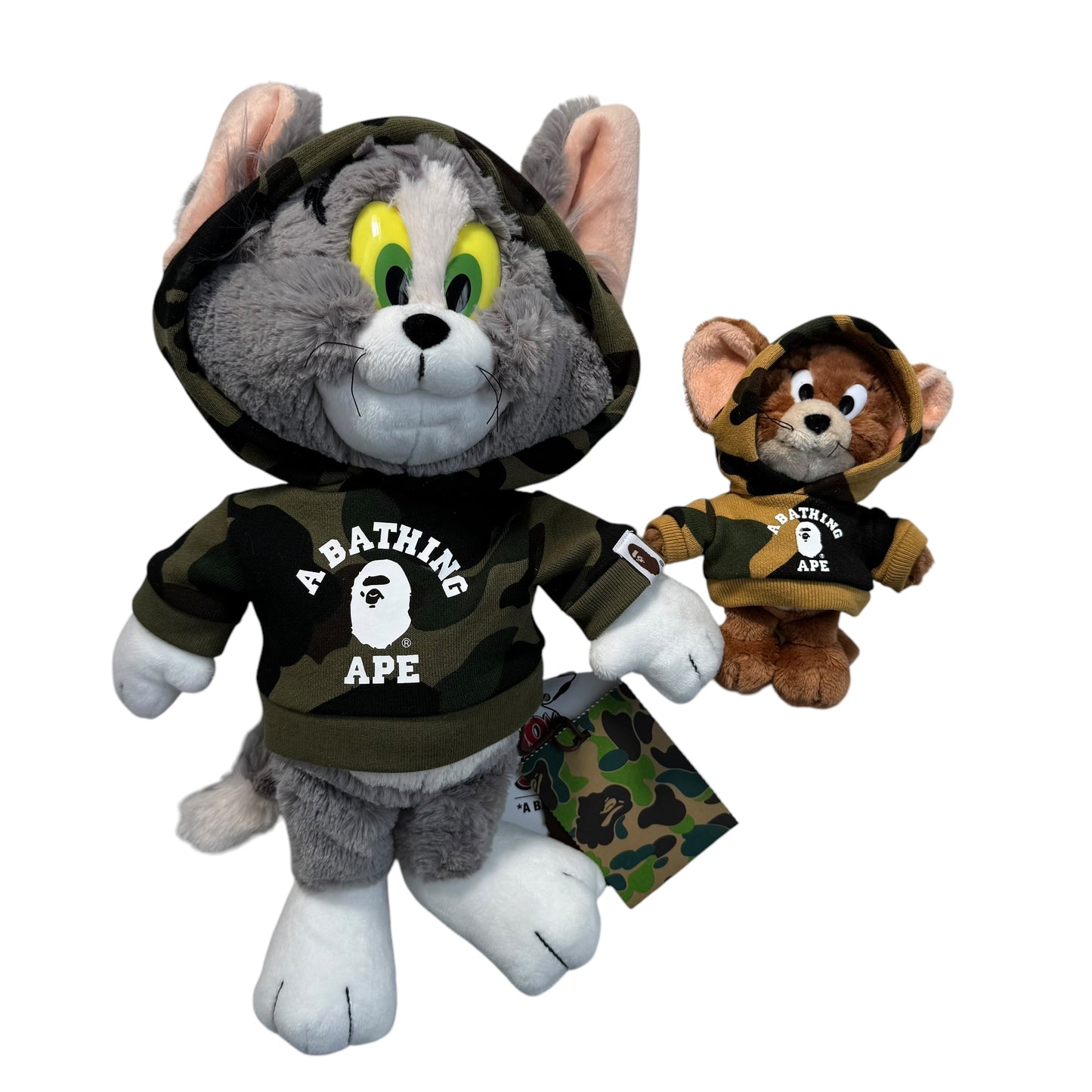 2025 Bape x Tom & Jerry plush set